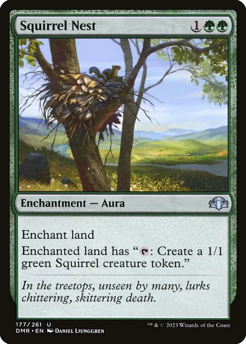 Squirrel Nest · Dominaria Remastered 177/457