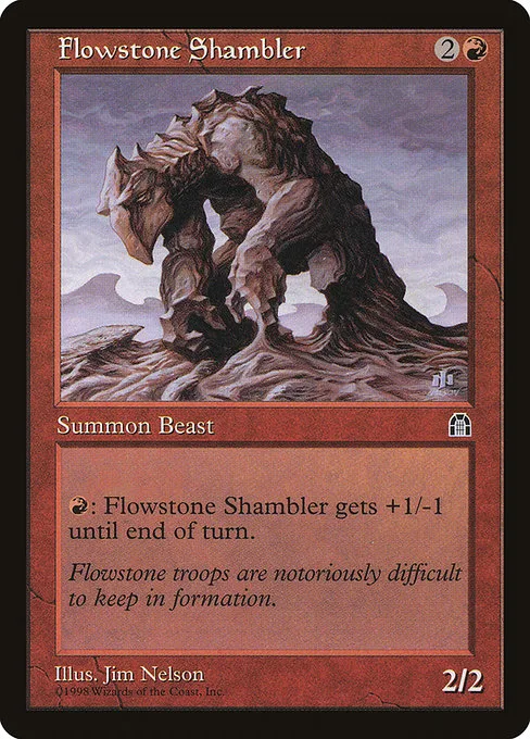 Flowstone Shambler · Stronghold 86/143