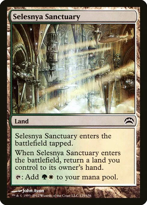 Selesnya Sanctuary · Planechase 2012 125/156