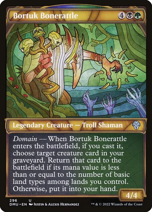 Bortuk Bonerattle · Dominaria United 296/453