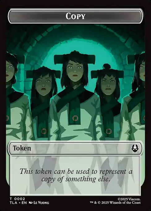 Copy · Avatar: The Last Airbender Tokens 2/22
