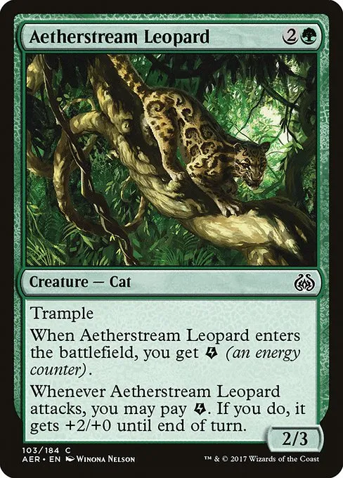 Aetherstream Leopard · Aether Revolt 103/197