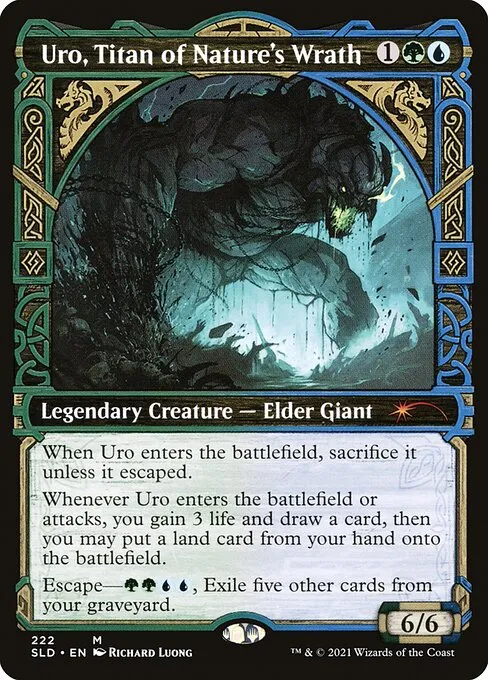 Uro, Titan of Nature's Wrath · Secret Lair Drop 222/2547