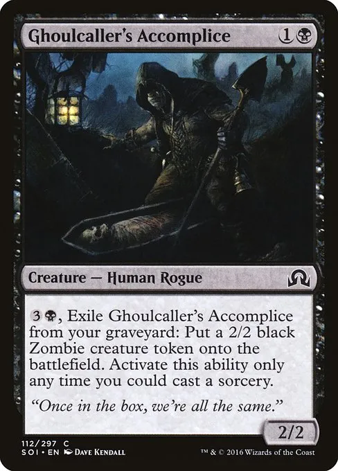 Ghoulcaller's Accomplice · Shadows over Innistrad 112/302