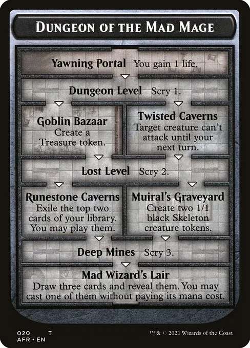 Dungeon of the Mad Mage · Adventures in the Forgotten Realms Tokens 20/22