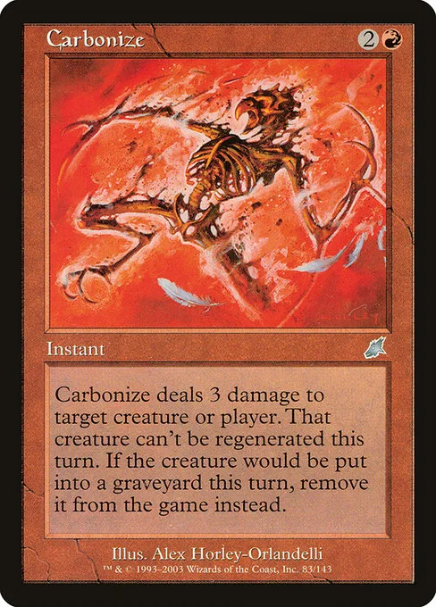 Carbonize · Scourge 83/143