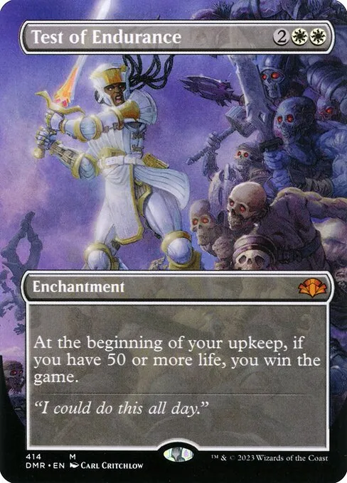 Test of Endurance · Dominaria Remastered 414/457