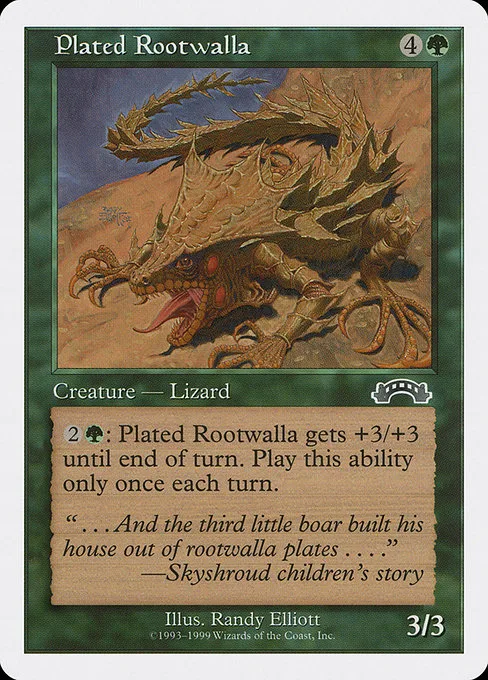 Plated Rootwalla · Battle Royale Box Set 52/136
