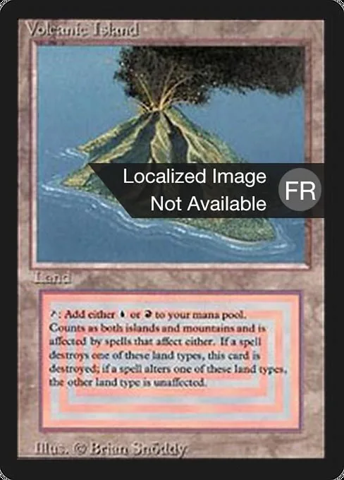 Volcanic Island · Foreign Black Border 291/307