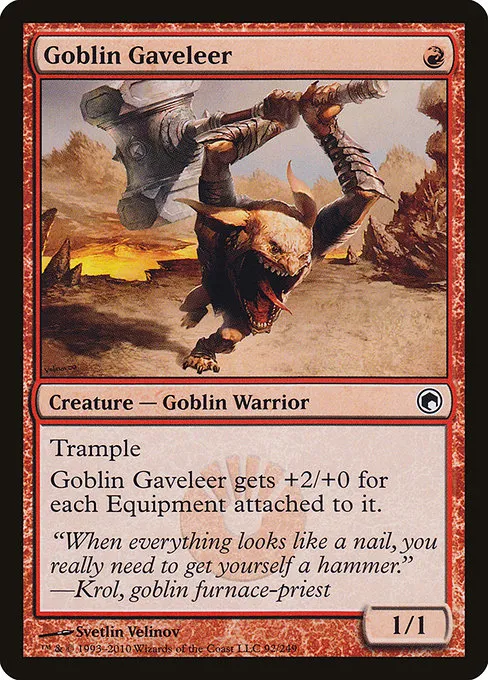 Goblin Gaveleer · Scars of Mirrodin 92/249