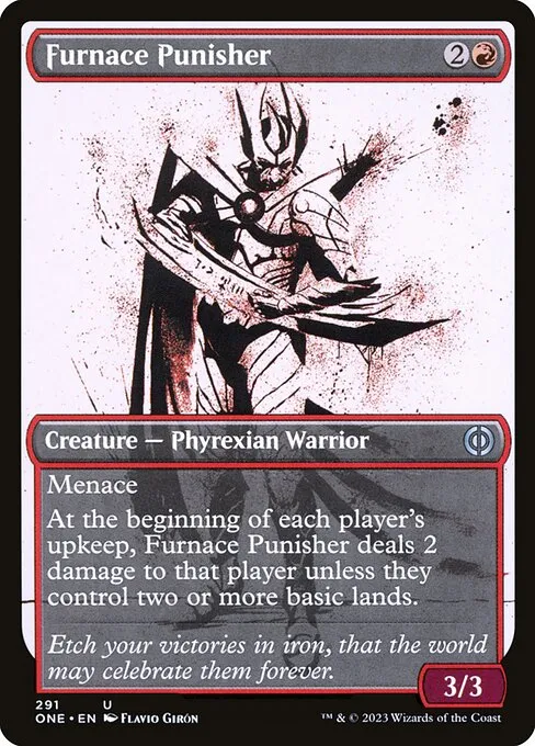 Furnace Punisher · Phyrexia: All Will Be One 291/479