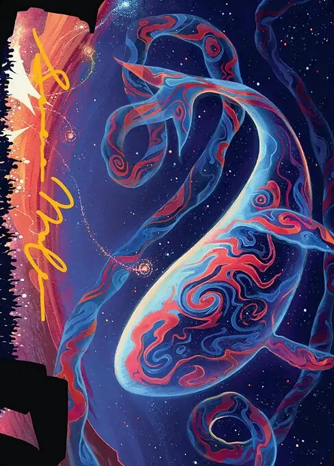 Spectacular Skywhale // Spectacular Skywhale · Secrets of Strixhaven Art Series 24/54
