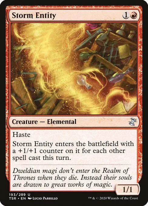 Storm Entity · Time Spiral Remastered 193/411