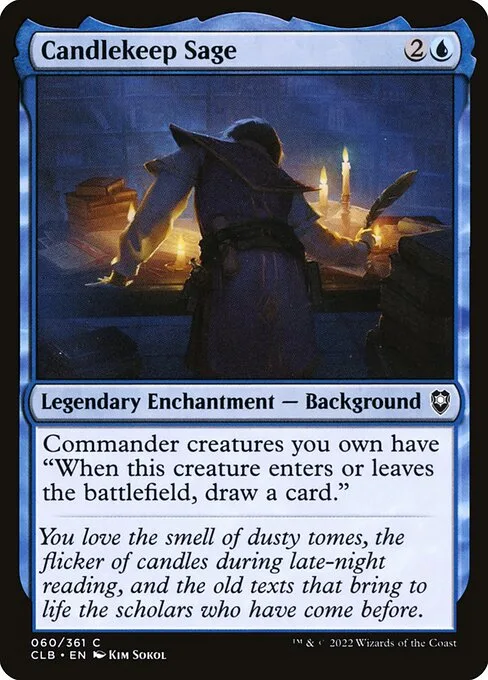 Candlekeep Sage · Commander Legends: Battle for Baldur's Gate 60/936