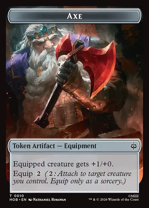 Axe · The Hobbit Tokens 10/2