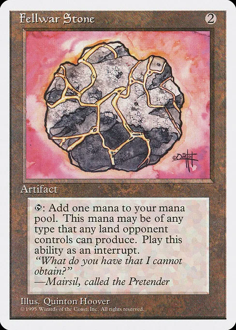Fellwar Stone · Fourth Edition 319/380