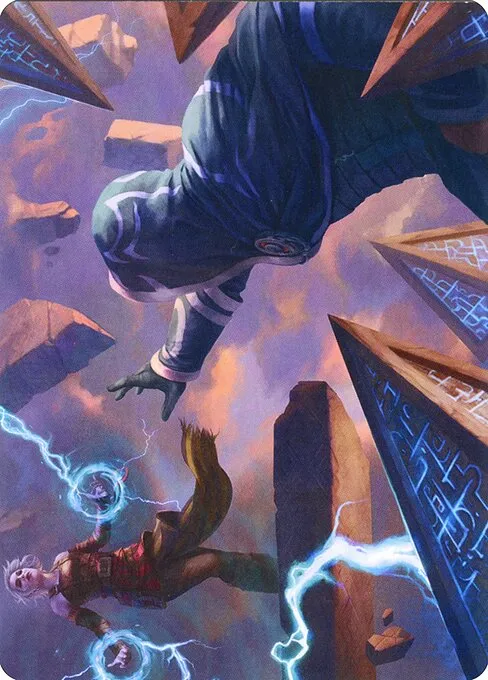 Nahiri's Binding // Nahiri's Binding · Zendikar Rising Art Series 42/81