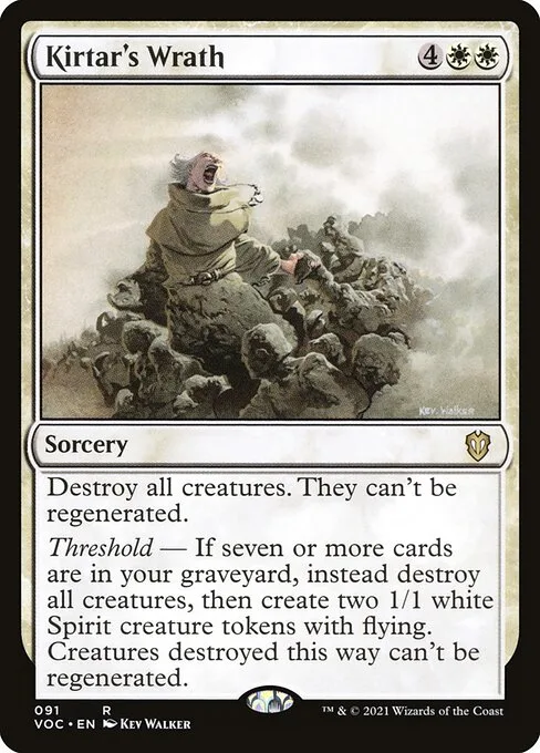 Kirtar's Wrath · Crimson Vow Commander 91/188