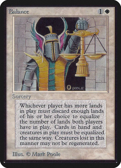 Balance · Limited Edition Alpha 3/295