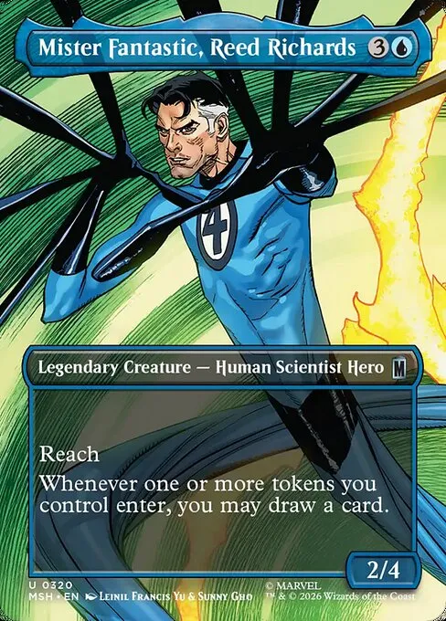 Mister Fantastic, Reed Richards · Marvel Super Heroes 320/24
