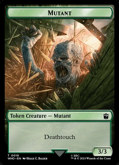 Mutant · Doctor Who Tokens 18/64