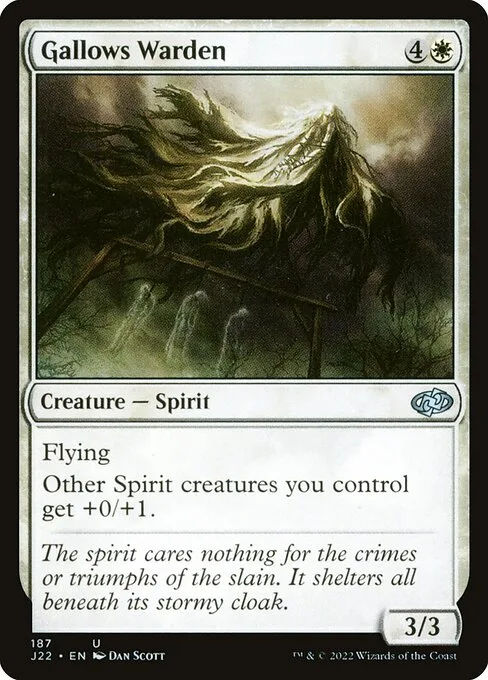 Gallows Warden · Jumpstart 2022 187/835