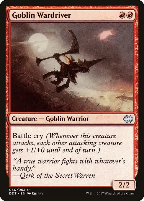 Goblin Wardriver · Duel Decks: Merfolk vs. Goblins 50/63