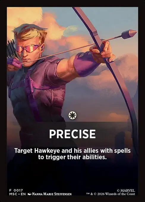 Precise · Marvel Super Heroes Jumpstart Front Cards 17/61