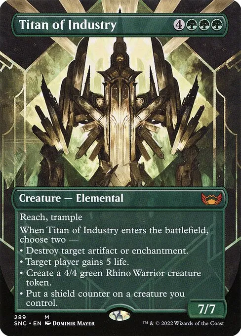 Titan of Industry · Streets of New Capenna 289/513