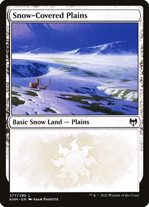 Snow-Covered Plains · Kaldheim 277/425