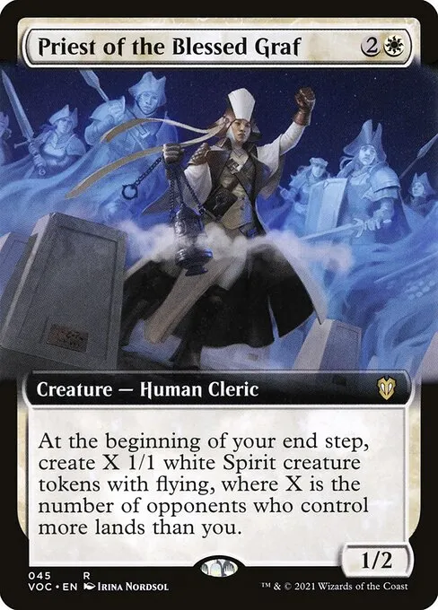 Priest of the Blessed Graf · Crimson Vow Commander 45/188