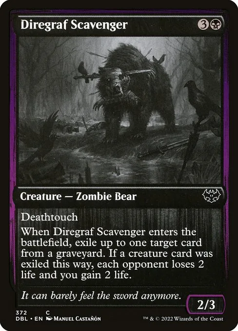 Diregraf Scavenger · Innistrad: Double Feature 372/535