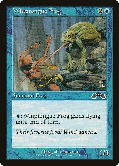 Whiptongue Frog · Exodus 52/143