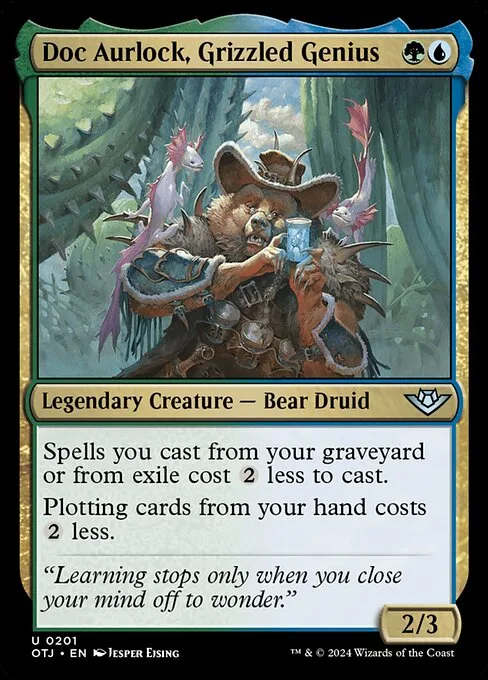 Doc Aurlock, Grizzled Genius · Outlaws of Thunder Junction 201/374