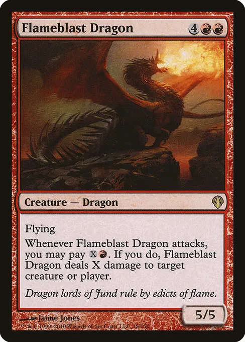 Flameblast Dragon · Archenemy 38/150