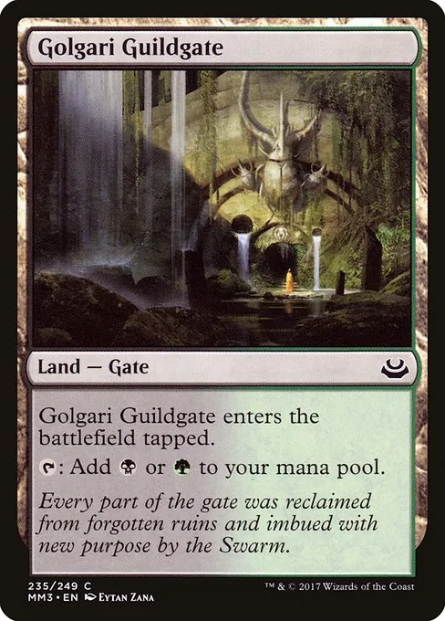 Golgari Guildgate · Modern Masters 2017 235/249