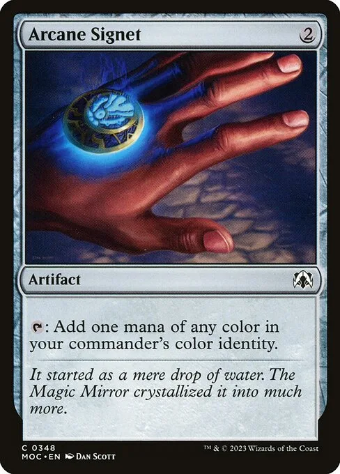 Arcane Signet · March of the Machine Commander 348/450