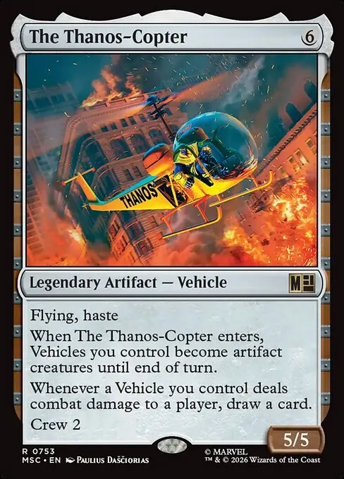 The Thanos-Copter · Marvel Super Heroes Commander 753/9
