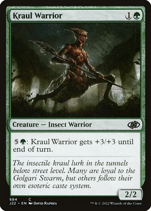 Kraul Warrior · Jumpstart 2022 684/835
