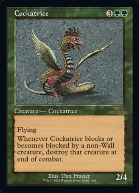 Cockatrice · 30th Anniversary Edition 482/594