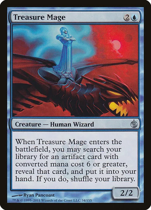 Treasure Mage · Mirrodin Besieged 34/155