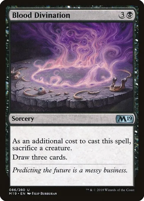 Blood Divination · Core Set 2019 86/314
