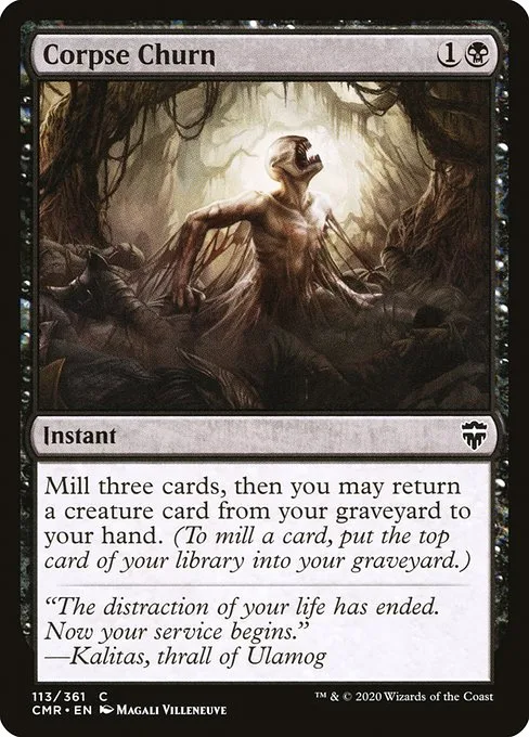 Corpse Churn · Commander Legends 113/718