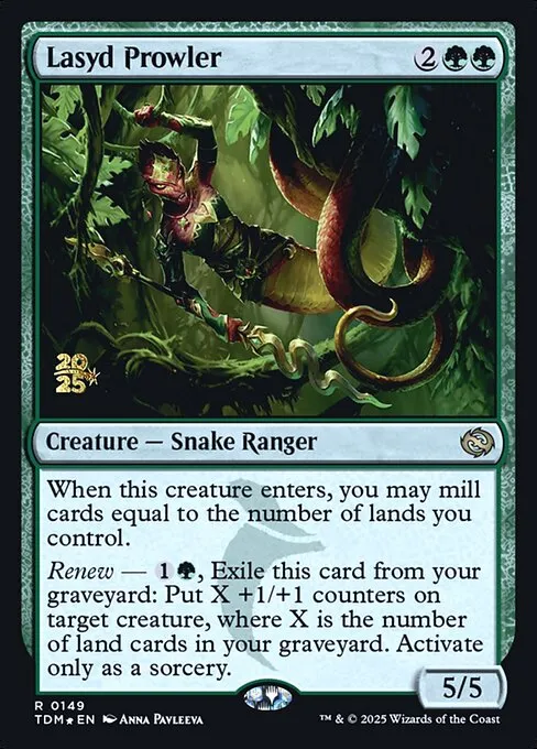 Lasyd Prowler · Tarkir: Dragonstorm Promos 149s/160