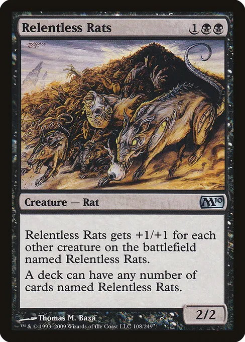 Relentless Rats · Magic 2010 108/249