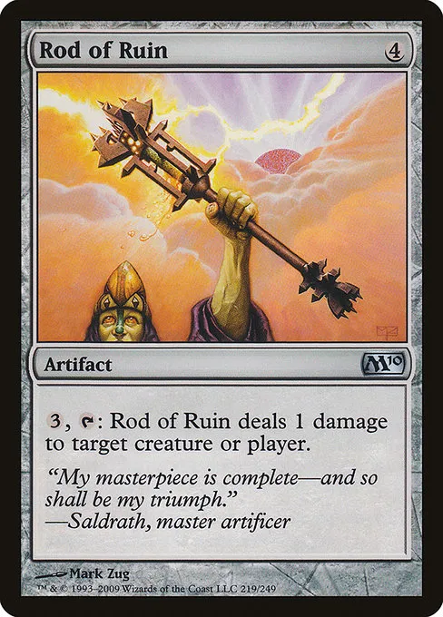 Rod of Ruin · Magic 2010 219/249