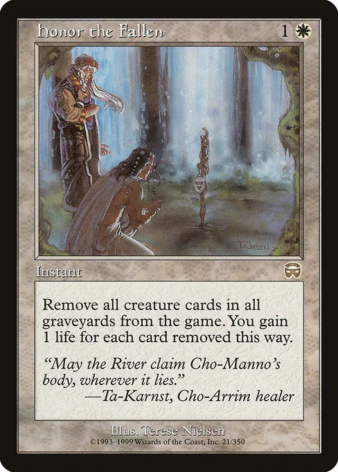 Honor the Fallen · Mercadian Masques 21/350