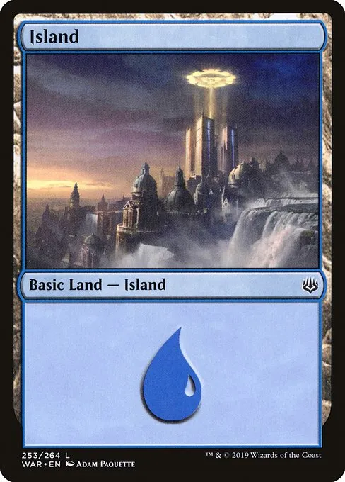 Island · War of the Spark 253/312