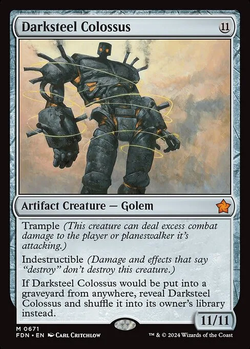Darksteel Colossus · Foundations 671/771