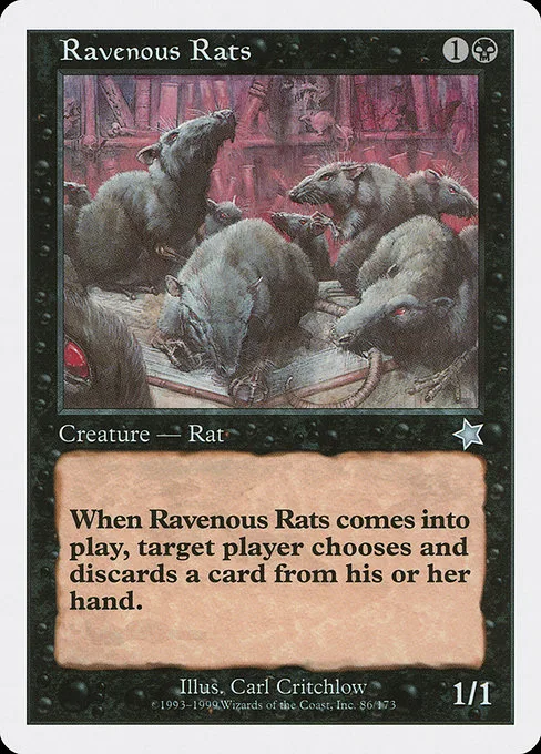 Ravenous Rats · Starter 1999 86/173